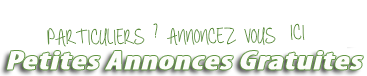 Vos Petites Annonces 100% Gratuites